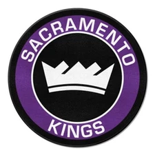  18851 Sacramento Kings Roundel Rug - 27in. Diameter 