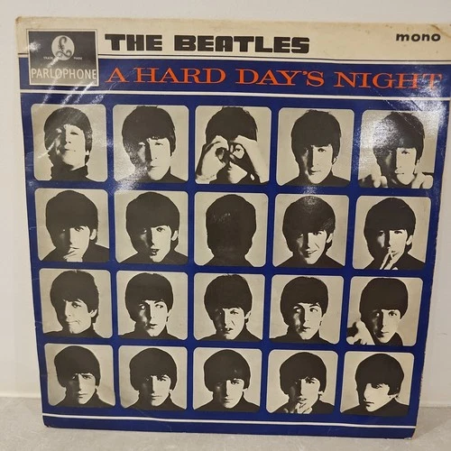 THE BEATLES  'A Hard Day's Night'  UK MONO PARLOPHONE LP  1964