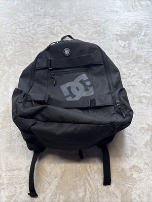 DC Shoes Gray Skateboard Skater Backpack - READ