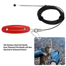 Fishing Stringer 500lbs Stainless Steel 26.2ft Fish Holder Stringer Prevent