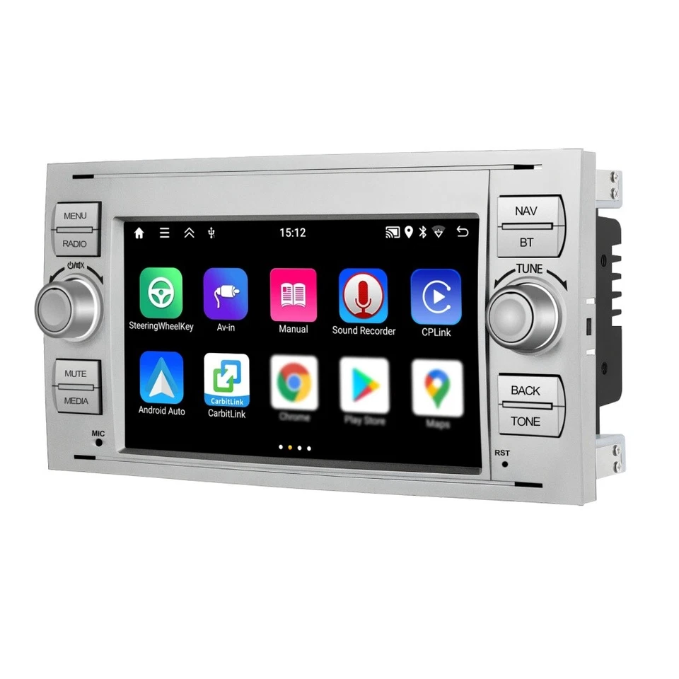 Für Ford Fusion JU 2006–2012 Android 15 Carplay Autoradio GPS Navi WIFI BT 2+64G - Bild 2 von 4