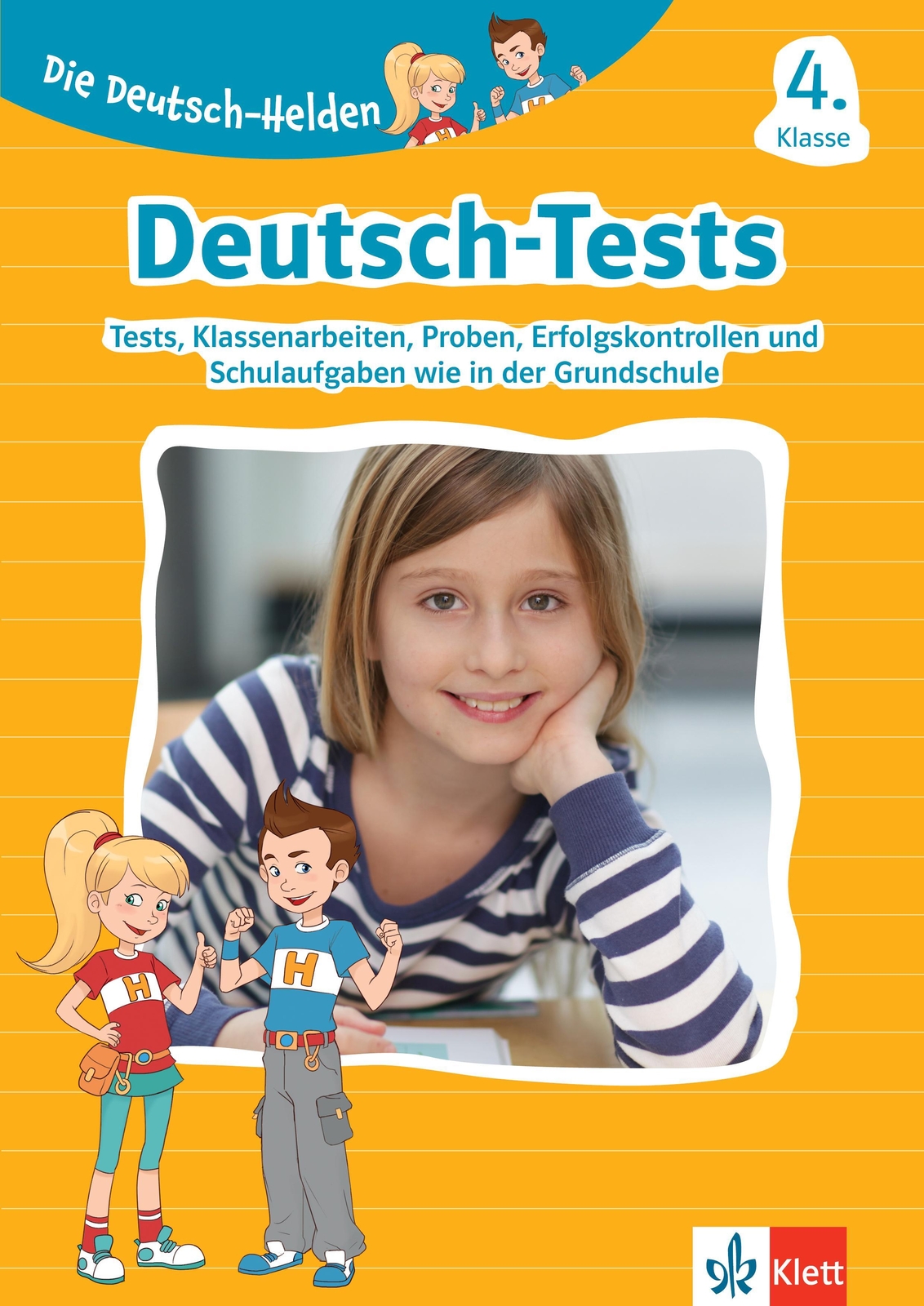 Thumbnail - Die Deutsch-helden: Deutsch-tests 4. Klasse | Broschüre | Die