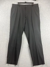 Adidas Adizero Pants Men's 36x30 Golf Black Lightweight Tech Chino Straight Flat