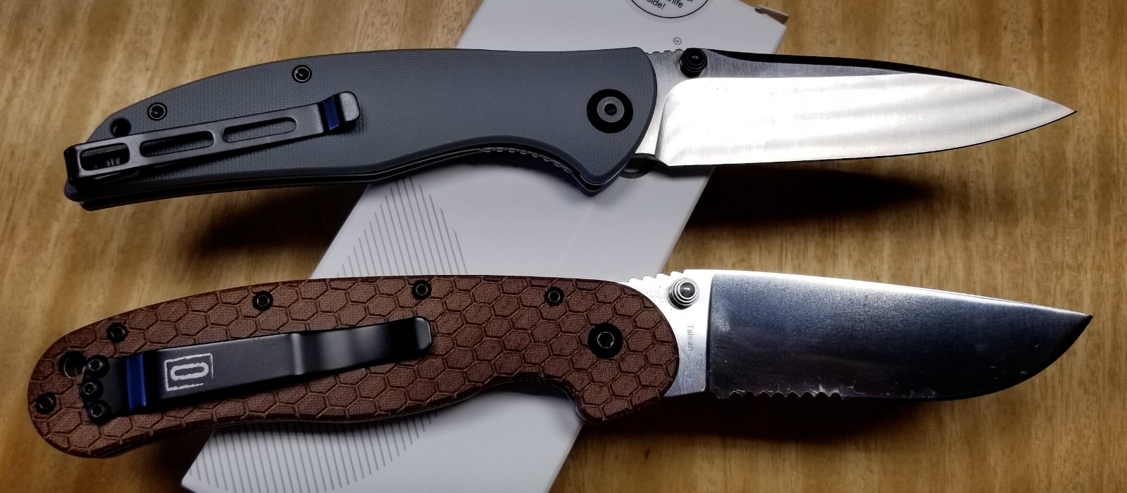CIVIVI Governor G10 D2 C911A Ontario RAT 1 Micarta Aus-8 8849DT combo edge tan
