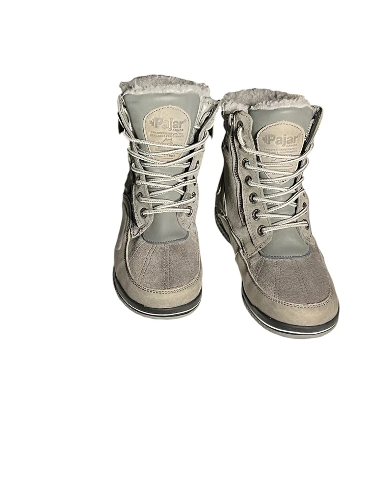 Женские зимние сапоги Pajar Canada Jeanna размер 7-7,5 кожа водонепроницаемые - Изображение 3 из 4