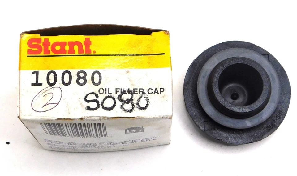 Tapa de llenado de aceite Stant SO-80 1970-2005 camioneta Toyota Camry Corolla Chevy Nova Nuevo de Lote Antiguo Foto 2 de 2