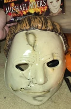 NEW Michael Myers Halloween Face Mask Adult Costume HORROR COSPLAY ROB ZOMBIE