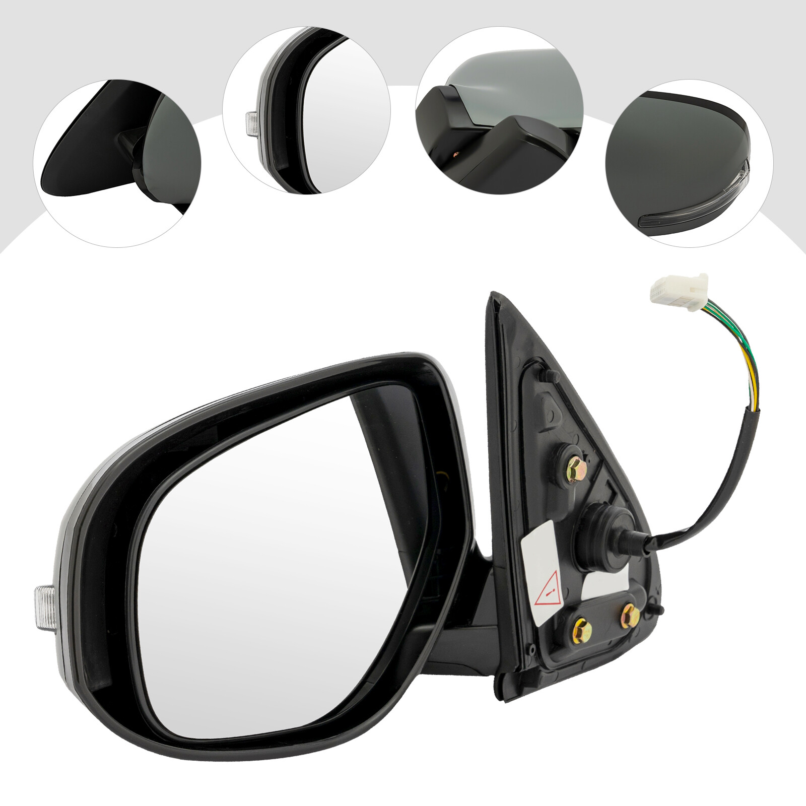 LH Driver Side Rearview Mirror for Mitsubishi Outlander 2014-2019