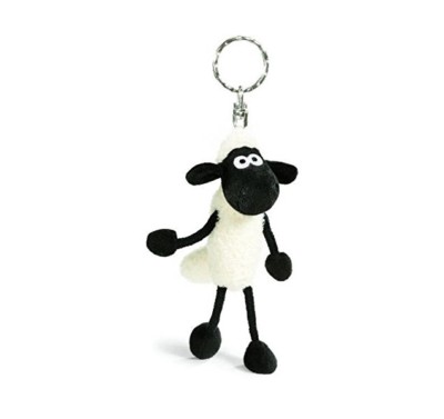 Stuffed toy Shaun the Sheep '' Shaun Key Ring 4in. / 10cm '' NICI from Japan Plush