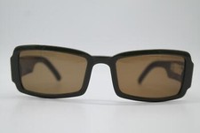 Vintage Sunglasses DANIEL SWAROVSKI S595 Olive Silver Square Sunglasses