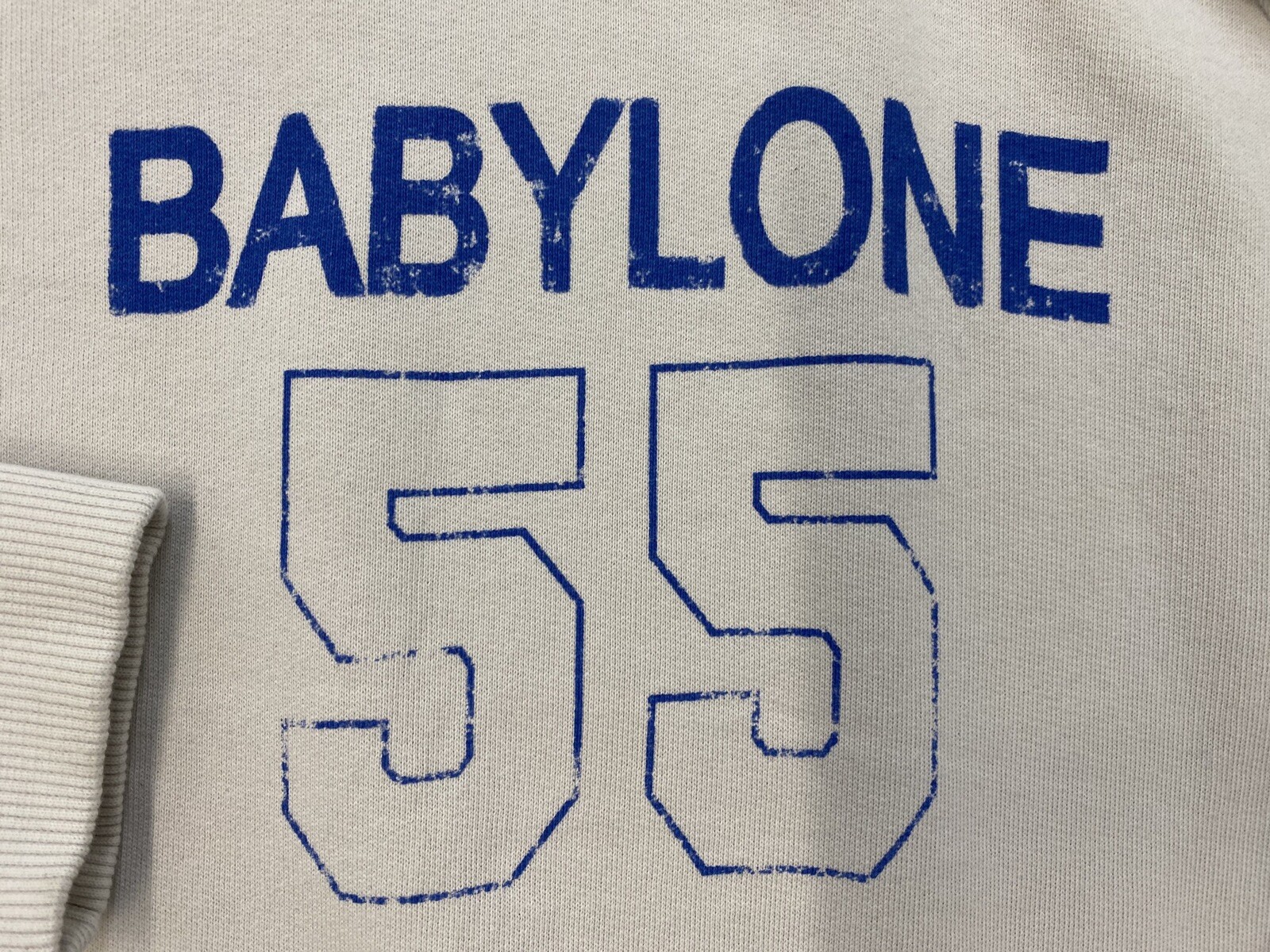 Felpa con cappuccio Saint Laurent Babylone 55 cotone taglia media Made in Italy