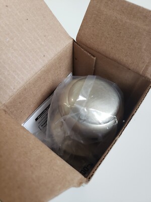 Kwikset Microban 488CV Dummy Cove Doorknob Satin Nickel 94880-575 Knob Handle