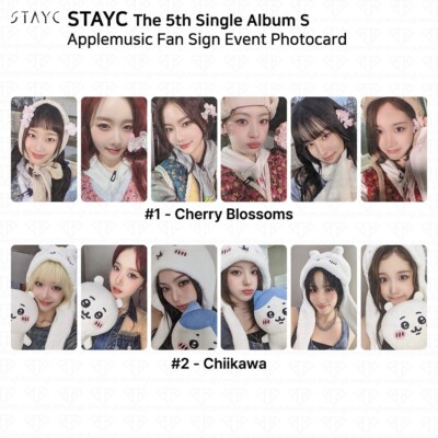 STAYC ジェイ apple music フォトブック photobook STAYC Official 2024 Photobook LONDON STAY Photocard Benefit