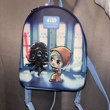 Loungefly Star Wars Obi-Wan Vs. Darth Vader Chibi Characters Mini Backpack
