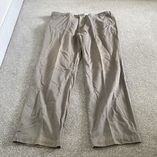 M S Green harbour chino trousers uk size W44L33 green military