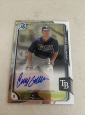 2015 Bowman Chrome Prospect Auto Casey Gillaspie