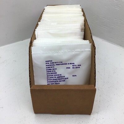 (LOT OF 200) NAS1611-114 Packing Preformed O-Ring Unopened New | eBay