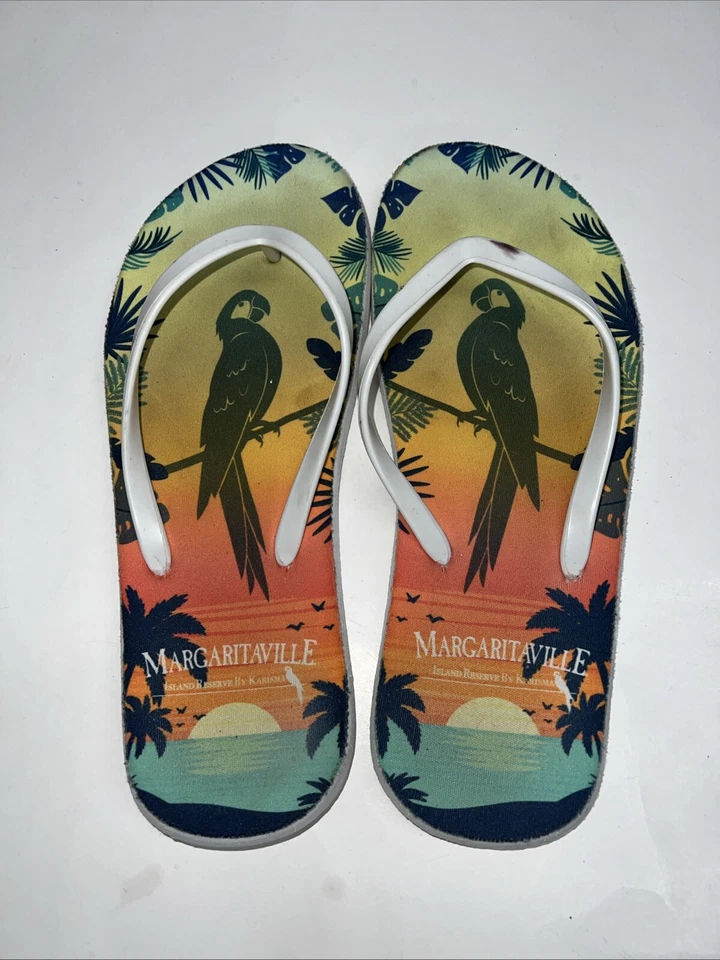 Chanclas Jimmy Buffet Margaritaville Tanga Sandalias Loro 10 Foto 4 de 4