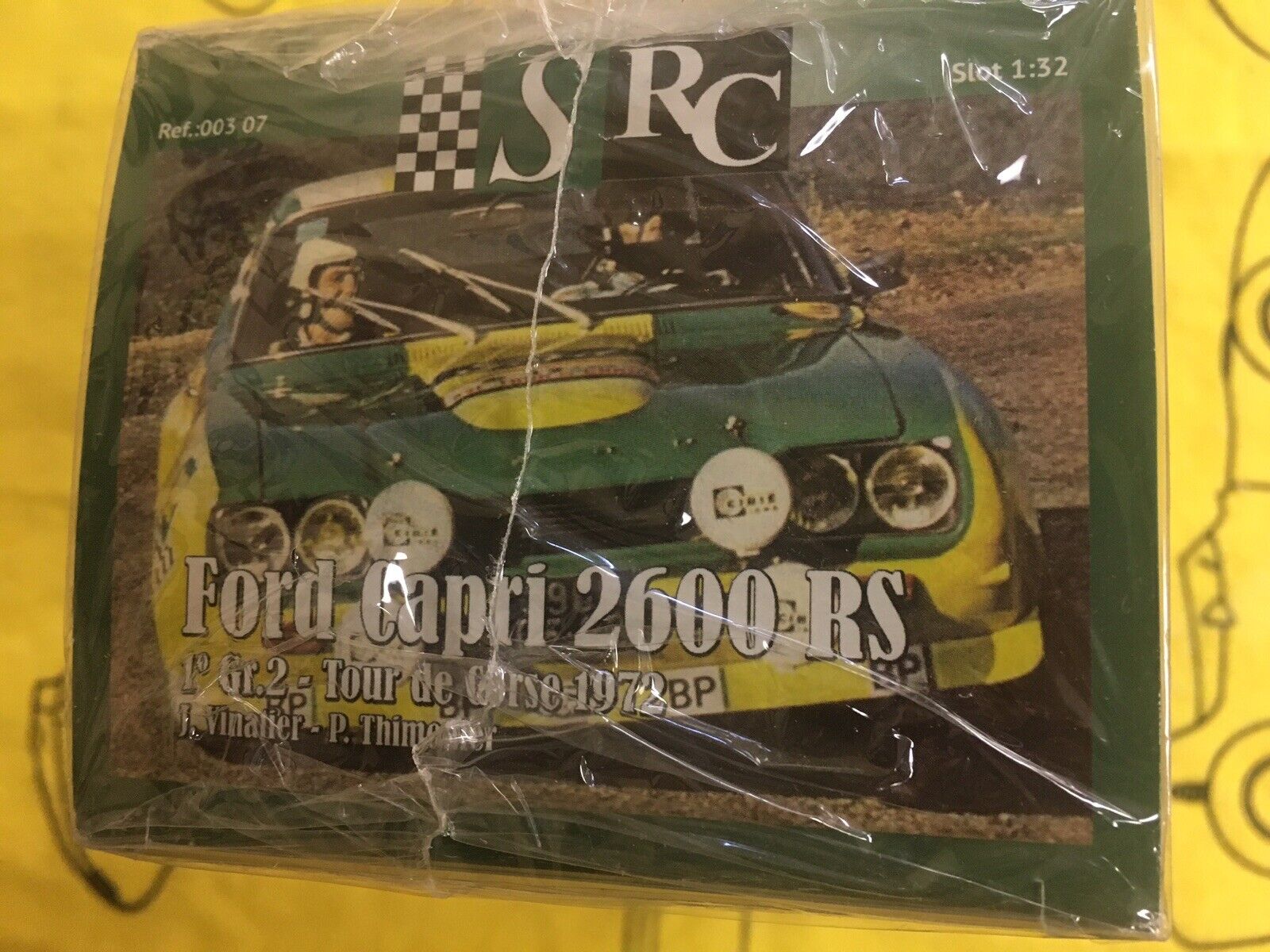 SRC 003 07 Large-scale sale Ford Capri 2600 RS Seal Japan Maker New Factory Tour New Corse de 72’