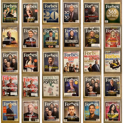 Magazine: Forbes: business technology communications science politics law