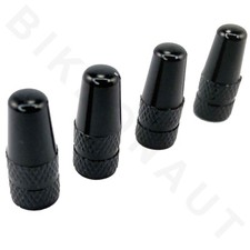 Presta Valve Cap Black 4 Pieces Aluminum Alloy Bike Bicycle U.s.a. Seller