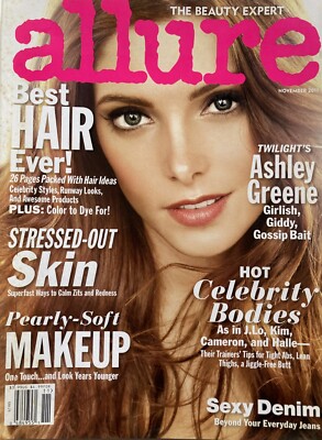 ASHLEY GREENE "TWILIGHT" November 2011 ALLURE Magazine | eBay