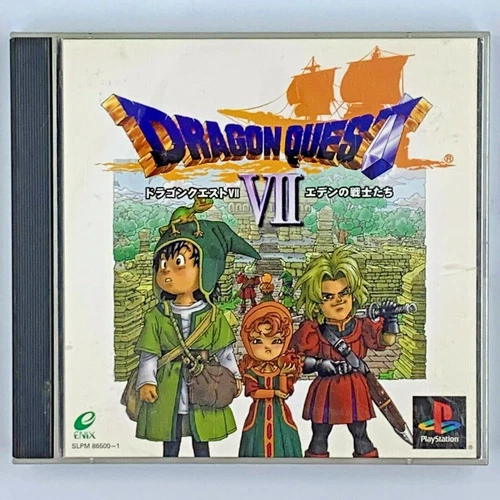 Dragon Quest VII: Eden no Senshi Tachi PS1 Japan Import US Seller
