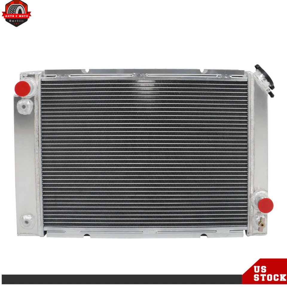 Для 1984 1985 1986 1987 1988 Pontiac Fiero 3 ряда полностью алюминиевый радиатор CC828 - Изображение 2 из 4