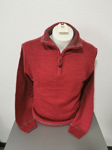 Pullover Troyer Pullover Troyer Tg. XXL 56 Taglie Rotton Rosse - Foto 2 di 11