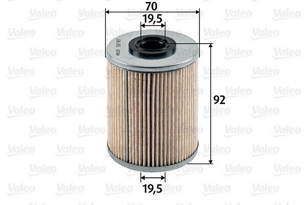 Valeo 587907 Kraftstoff Filter FüR , CitroëN, Mitsubishi, Nissan, Opel, Peugeot,-image