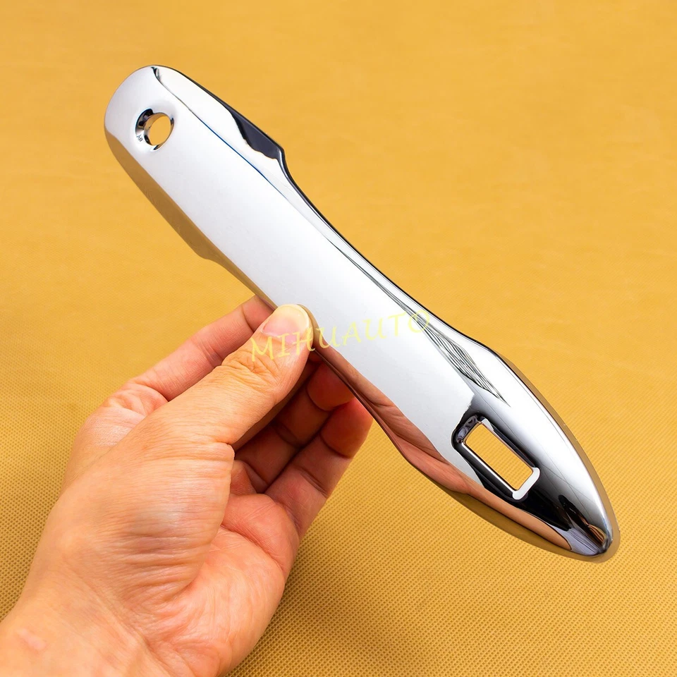 Para 2018-2025 Toyota Camry Chrome tampa de maçaneta de porta externa de carro e acabamento de tigela de copo - Imagem 4 de 4