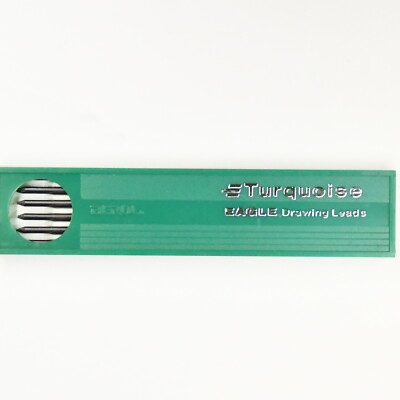 Pack of 12 Berol Turquoise Eagle Drawing Leads HB Grade 2.375mm