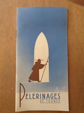 Pilgrimages of France Vintage Travel Brochure Art Pierre Commarmond