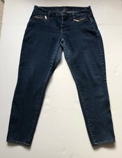 Michael Kors Women's Jeans Size 10 Front Zipper Pockets Excellent Condition