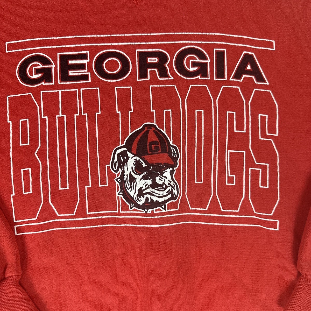 Vintage Russell Athletic Georgia Bulldogs Crew NECK