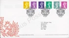 GB ROYAL MAIL FDC 2015 MACHIN DEFINITIVES WINDSOR PMK £1.33-£3.30 M15L
