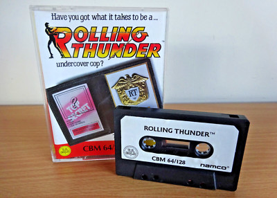 Rolling Thunder C64 Commodore 64 128 Spiele getestet Namco