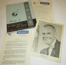 VTG 1962 AFMTC NEWS RELEASES! 16 PICTURES JOHN GLENN/JFK/LBJ/NASA/SPACE PROGRAM!