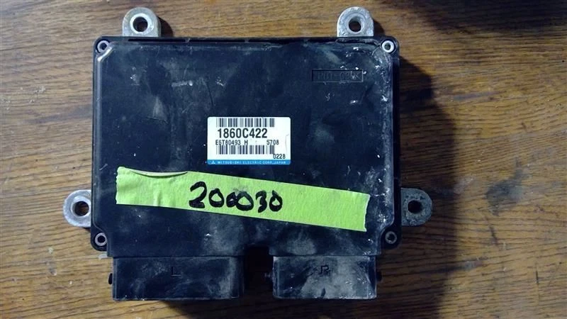 Módulo de control informático Mitsubishi Outlander Sport 2015 15 motor ECM 59421 Foto 2 de 4