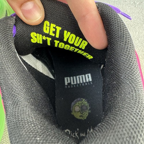 Puma Basketball Rick & Morty Melo XMB.02 Herren Größe 8,5 Turnschuhe Bunt " - Bild 7 von 11