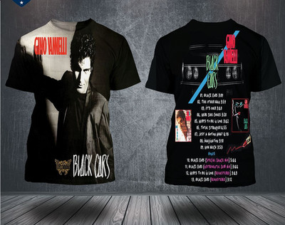 Gino Vannelli Black Cars Album All Over Print Graphic Tee 3D Shirt BT1217