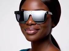 Female Sunglasses Retro Shield Women Mirror Lens Beach Wear UV400 Protection New