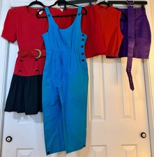 Vintage 1980s Group of Women s Clothing- 5 Total Pieces