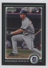 2010 Bowman Chrome Refractor Brennan Boesch #208 0o6v