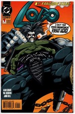 Lobo Vol 2 No 1 Dec 1993 (VFN/NM) (9.0) Card Cover with Chrome Enhancement