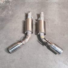Slp Axle Back Mufflers Exhaust For 10-15 Camaro Ss Aa7459