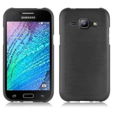 Case for Samsung Galaxy J1 2015 Protection Phone Cover TPU Silicone Brushed