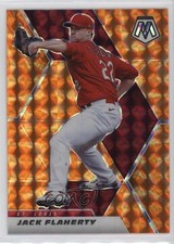 2021 Panini Mosaic Reactive Orange Mosaic Prizm Jack Flaherty #170 10ou