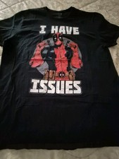 Marvel comic I have issues deadpool t shirt size two x l