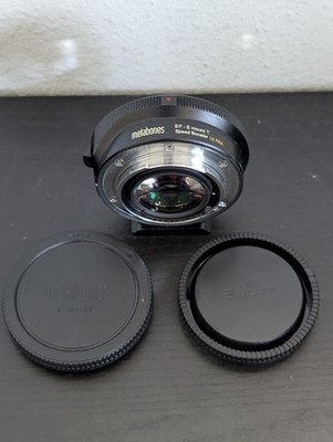 Metabones EF-E Mount T Speed Booster Ultra 0.71x Adapter for Canon EF to Sony E